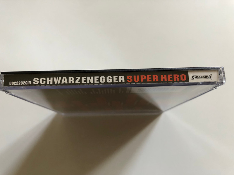 Schwarzenegger Super Hero - True Lies; Last Action Hero; Terminator; Total Recall; Conan; Raw Heat; Predator; etc / Cinerama Audio CD 1994 / 0022232 CIN