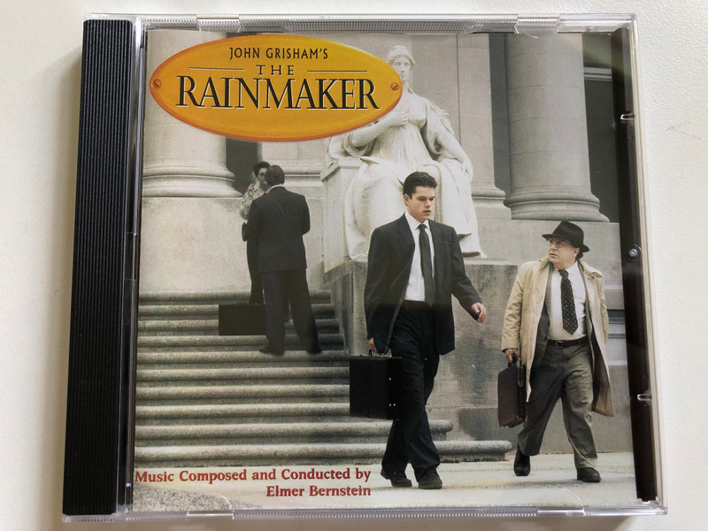 John Grisham's The Rainmaker - Music Composed and Conducted By Elmer Bernstein / Hollywood Records Audio CD 1997 / 162 141-2