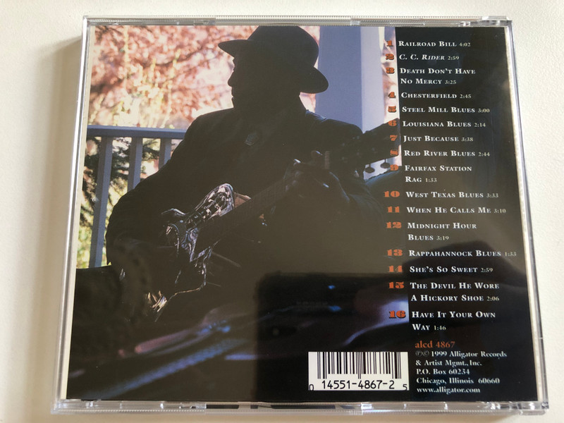 John Jackson – Front Porch Blues / Alligator Records Audio CD 1999 / ALCD 4867