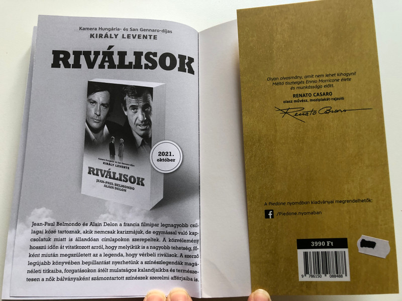 A MAESTRO Exkluzív beszélgetés Ennio Morriconéval, a filmzene halhatatlan legendájával (An exclusive conversation with Ennio Morricone, the immortal legend of film music) by Király Levente / Publisher: Macro-Media Bt. (9786150088488)