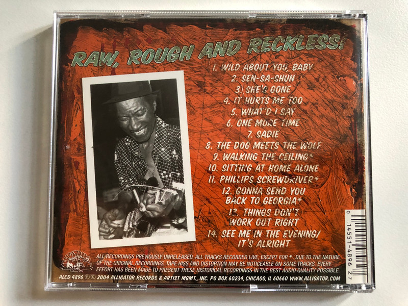Hound Dog Taylor – Release The Hound / Alligator Records Audio CD 2004 / ALCD 4896