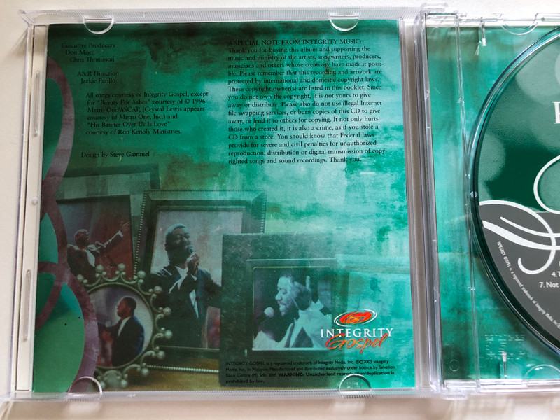 Lift Him Up Collection - Ron Kenoly / Integrity Gospel Praise and Worship Music 33802 / Audio CD 2005 (000768338025) 