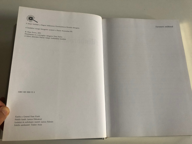 Mindörökkön örökké / Meditációs könyv I. - Meditációs könyv-januártól júniusig / Olasz Ferenc / General Press Kiadó, 2001 / Hardcover (9639282510)
