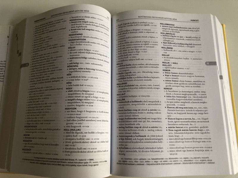 MAGYAR SZÓLÁSOK, KÖZMONDÁSOK - BÁRDOSI VILMOS / ÉRTELMEZŐ ÉS FOGALOMKÖRI SZÓTÁRA / TINTA KÖNYVKIADÓ / Hardcover (9789639902046)