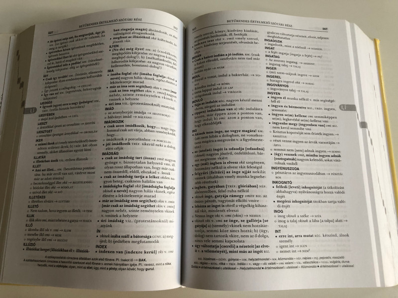 MAGYAR SZÓLÁSOK, KÖZMONDÁSOK - BÁRDOSI VILMOS / ÉRTELMEZŐ ÉS FOGALOMKÖRI SZÓTÁRA / TINTA KÖNYVKIADÓ / Hardcover (9789639902046)