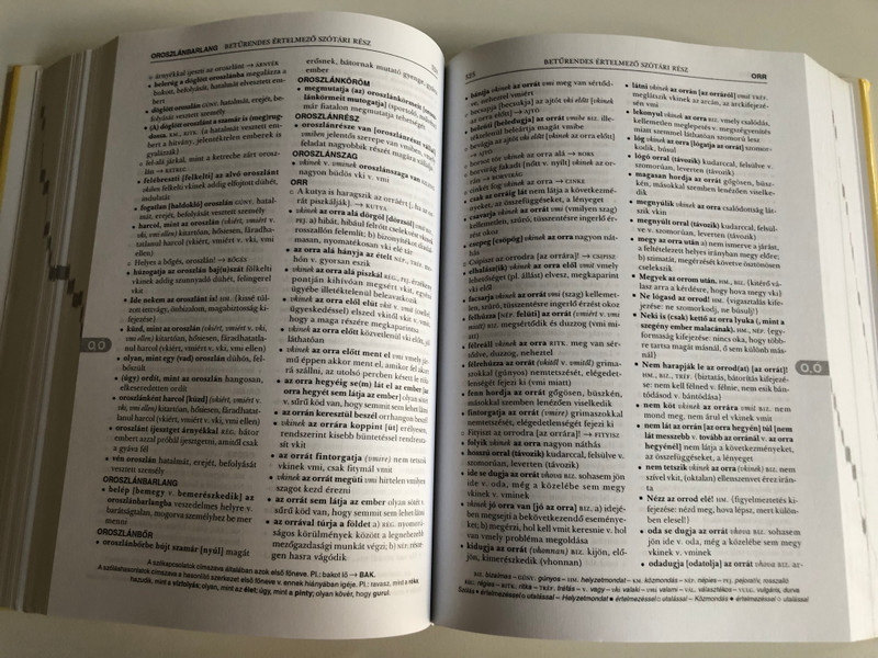 MAGYAR SZÓLÁSOK, KÖZMONDÁSOK - BÁRDOSI VILMOS / ÉRTELMEZŐ ÉS FOGALOMKÖRI SZÓTÁRA / TINTA KÖNYVKIADÓ / Hardcover (9789639902046)