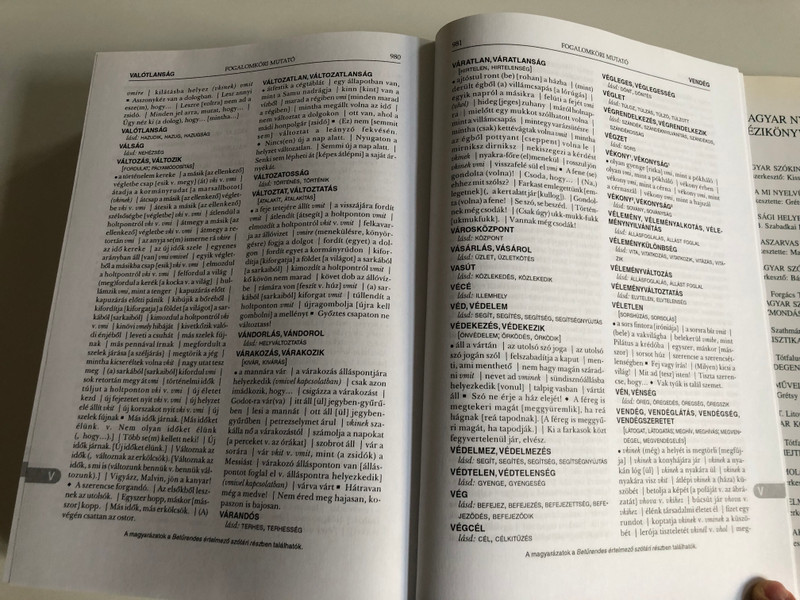 MAGYAR SZÓLÁSOK, KÖZMONDÁSOK - BÁRDOSI VILMOS / ÉRTELMEZŐ ÉS FOGALOMKÖRI SZÓTÁRA / TINTA KÖNYVKIADÓ / Hardcover (9789639902046)