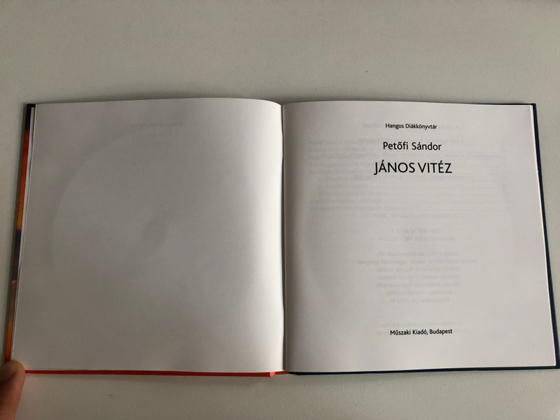 HANGOS DIÁKKÖNYVTÁR -JÁNOS VITÉZ, Petőfi Sándor / Hallgasd és használd, bárhol és bármikor! / Műszaki Kiadó, Budapest / Hardcover (9789631642223)
