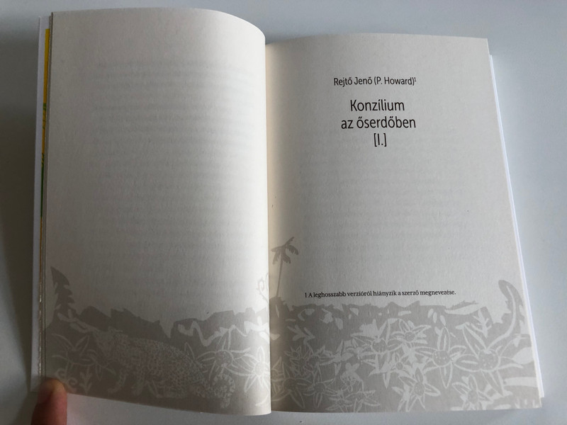 Konzílium az őserdőben / Rejtő Jenő / Szépmíves Könyvek, 2017 / Paperback (9786155662478)
