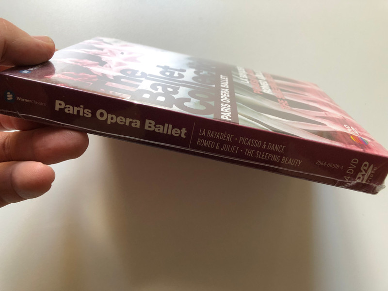Paris Opera Ballet The Ballet Collection 4 DVD Set  ROMEO & JULIET - THE SLEEPING BEAUTY - The Blue Train - The Three-Cornered Hat and others  Record label Warner Classics 
