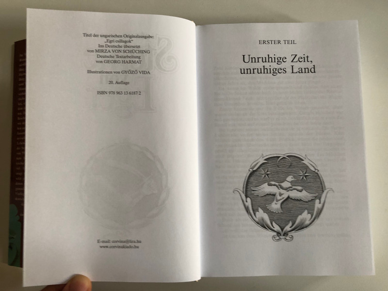 Sterne von Eger - Géza Gárdonyi / Corvina Kiadó, 2022 / Hardcover (9789631361872)