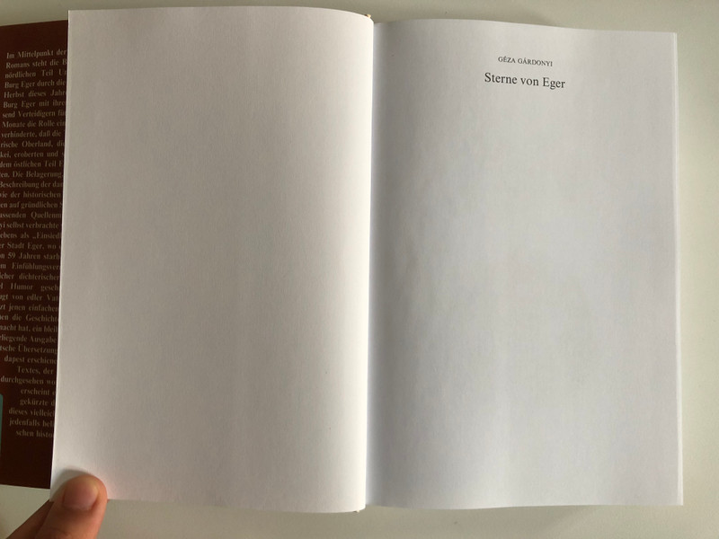 Sterne von Eger - Géza Gárdonyi / Corvina Kiadó, 2022 / Hardcover (9789631361872)