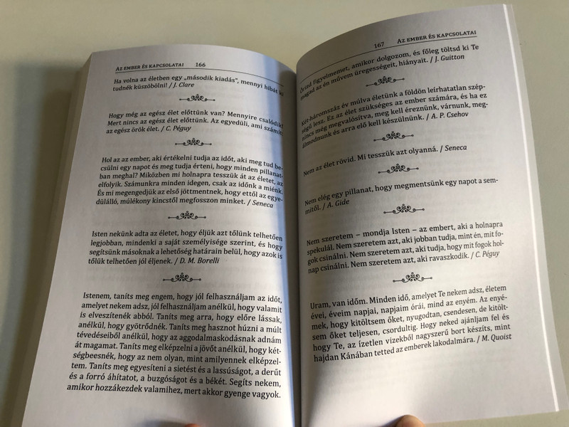 Nem jó az embernek egyedül lennie... (It is not good for man to be alone) / 725 idézet nőkről, férfiakról, gyerekekről, házasságról és családról (725 quotes about women, men, children, marriage and family) / Tinta kiadó, 2021 (9789634093053)