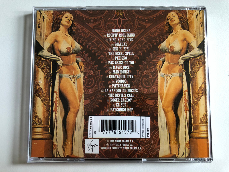 Mano Negra – Puta's Fever / Virgin Audio CD 1989 / 00777 7 86157 2 9