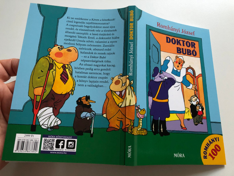 DOKTOR BUBÓ - Romhányi József  Ternovszky Béla rajzaival  Móra Könyvkiadó  Paperback (97896348676921)
