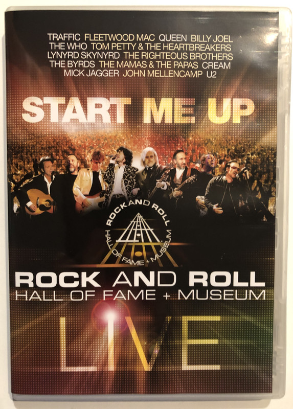 START ME UP - ROCK AND ROLL HALL OF FAME + MUSEUM  Live Recording  DVD Video (886978325891)