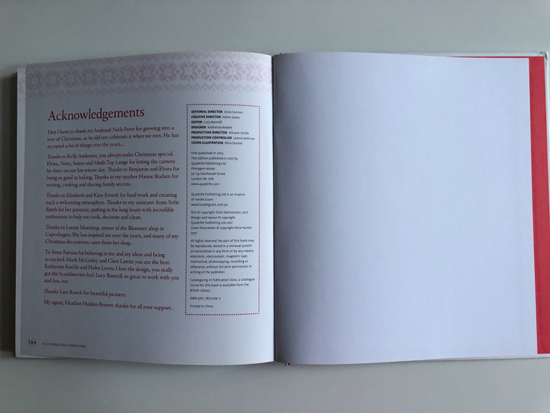 Scandinavian Christmas - Trine Hahnemann  OVER 80 CELEBRATORY RECIPES FOR THE FESTIVE SEASON  Hardcover (9781787130913)