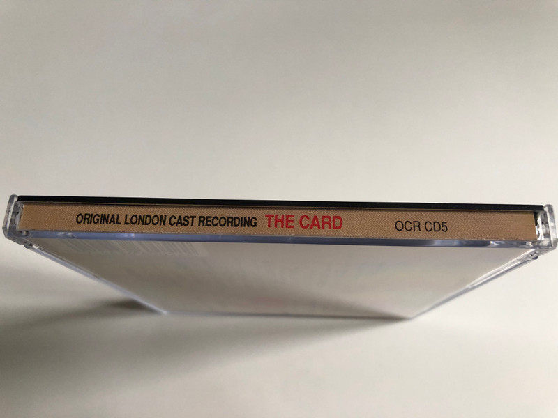 Cameron Mackintosh & Jimmy Way present Jim Dale, Millicent Martin, Joan Hickson, Marti Webb and Eleanor Bron in The Card (Original London Cast Recording) - Adapted from the novel by Arlond Bennett / First Night Records Audio CD / OCR CD5