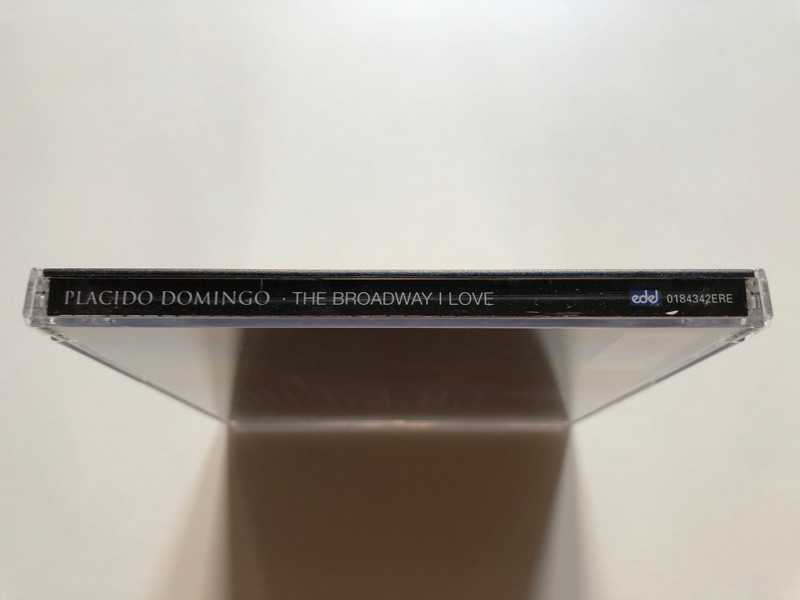 Placido Domingo – The Broadway I Love / Edel Records Audio CD 2007 / 0184342ERE 
