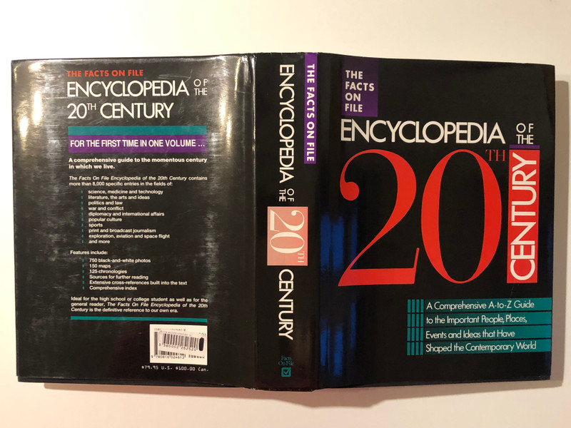 Encyclopaedia of the Twentieth Century  Facts On File Inc, 1991  Hardcover (9780816024612)