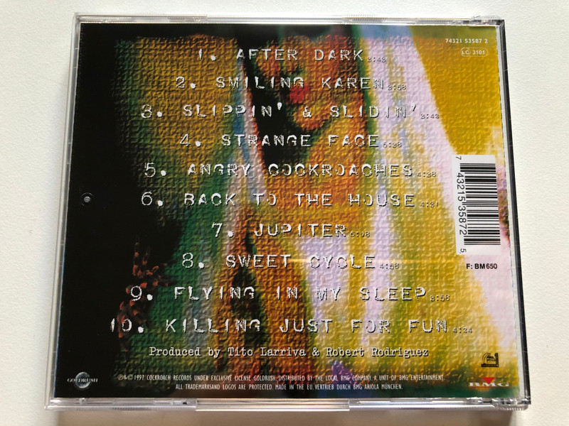 Tito & Tarantula – Tarantism / Goldrush Audio CD 1997 / NUGGET 015