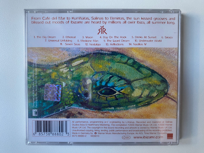 Ibizarre – The Ambient Collection Vol. 4 / WEA Audio CD 2000 / 8573 88880-2