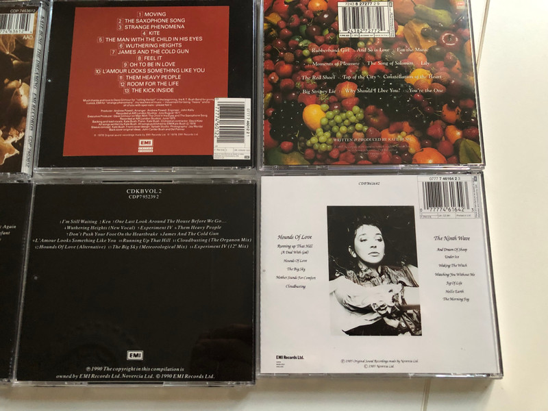 Kate Bush – This Woman's Work (Anthology 1978-1990) / EMI 8x Audio CD, Box Set / 79 5237 2