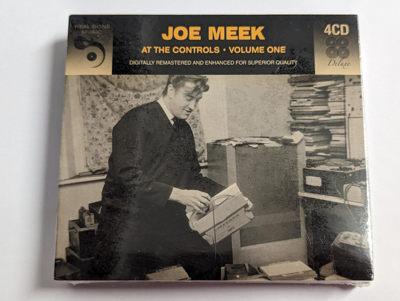 Joe Meek – At The Controls: Volume One / Digitally Remastered And Enhanced For Superior Quality / Real Gone Music 4x Audio CD / RGMCD259