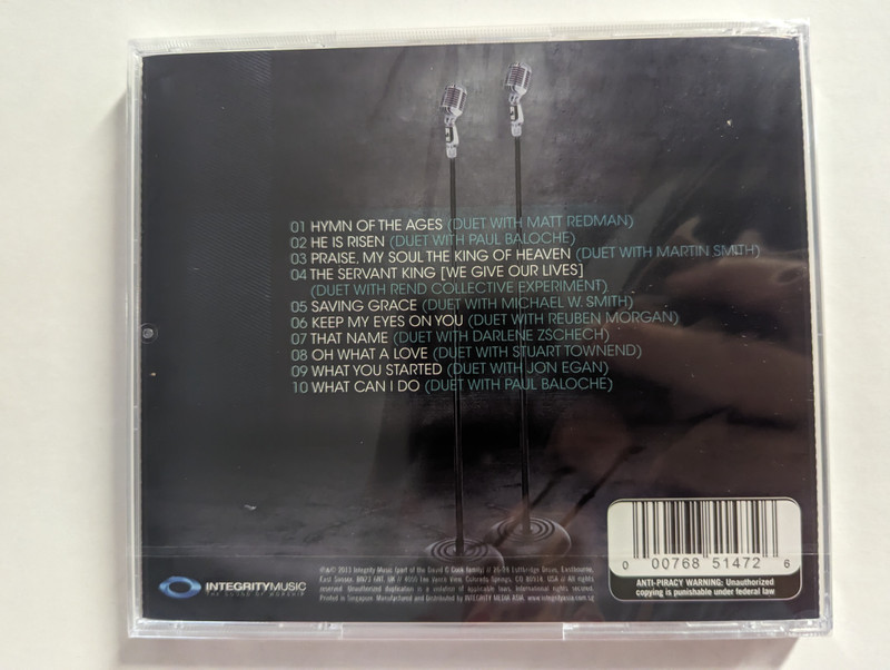 Graham Kendrick – Worship Duets / Paul Baloche, Stuart Townend, Darlene Zschech, Michael W. Smith, Jon Egan, Matt Redman, Reuben Morgan, Martin Smith, Rend Collective Experiment / Integrity Music Audio CD 2013 / 51472 