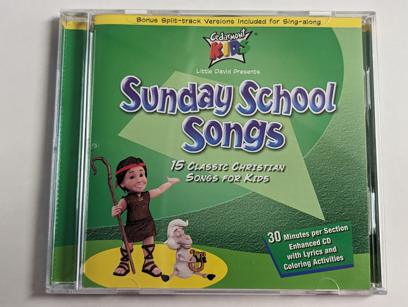 Cedarmont Platinum Collection - 91 Classic Christian Songs For Kids / 5 Enhanced CDs Hours of Music with Bonus Lyrics and Celoring Activities / Bonus Split-track Versions Included for Sing-along / 5x Audio CD, Box Set / 084418405626