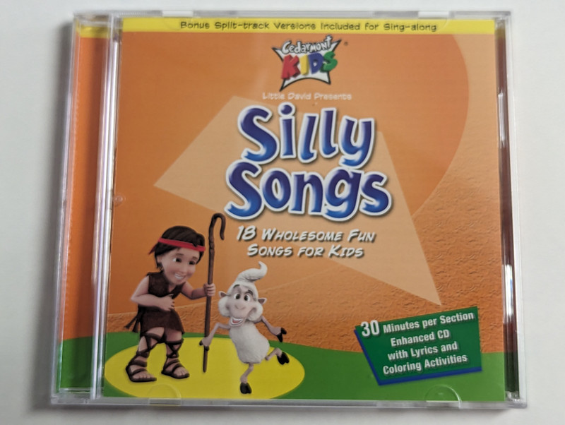 Cedarmont Platinum Collection - 91 Classic Christian Songs For Kids / 5 Enhanced CDs Hours of Music with Bonus Lyrics and Celoring Activities / Bonus Split-track Versions Included for Sing-along / 5x Audio CD, Box Set / 084418405626