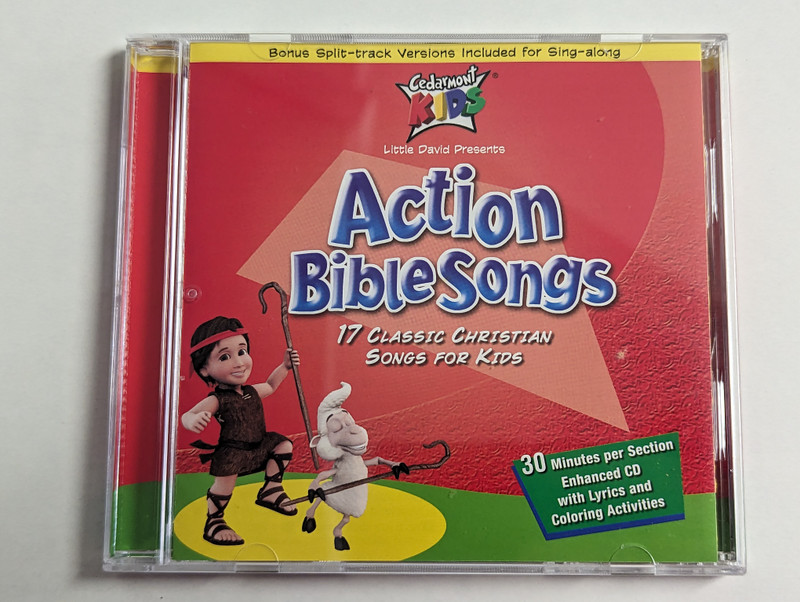 Cedarmont Platinum Collection - 91 Classic Christian Songs For Kids / 5 Enhanced CDs Hours of Music with Bonus Lyrics and Celoring Activities / Bonus Split-track Versions Included for Sing-along / 5x Audio CD, Box Set / 084418405626