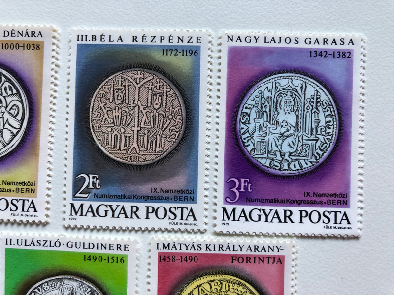 MAGYAR POSTA / IX. Nemzetközi Numizmatikai Kongresszus BERN (IX International Numismatic Congress BERN)