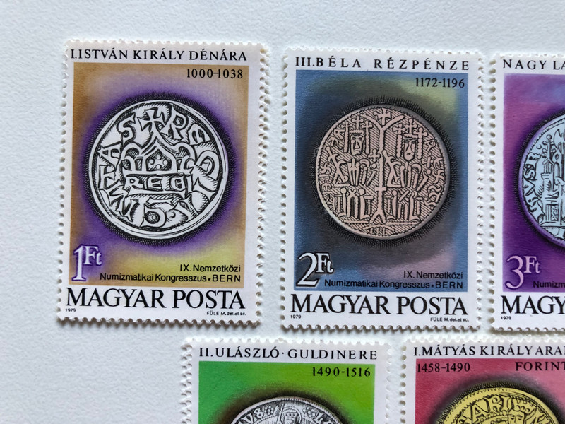 MAGYAR POSTA / IX. Nemzetközi Numizmatikai Kongresszus BERN (IX International Numismatic Congress BERN)