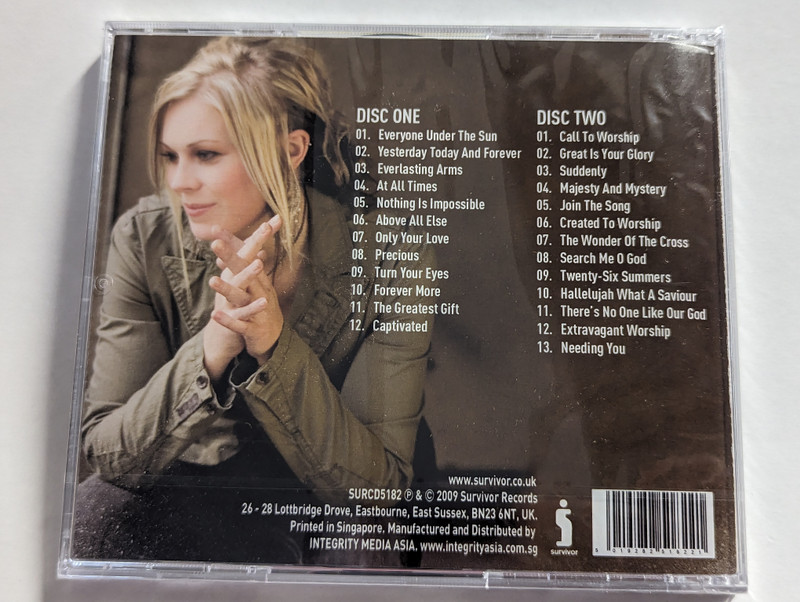 The Best Of Vicky Beeching Extravagant Worship / Survivor Records 2x Audio CD 2009 / SURCD5182