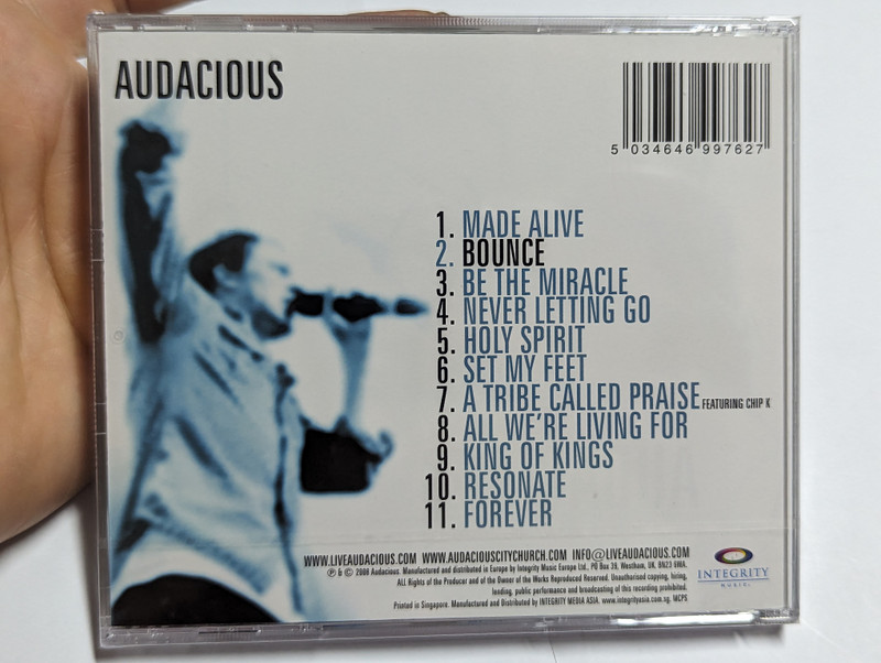 Audacious - Bounce / Integrity Music Audio CD 2008