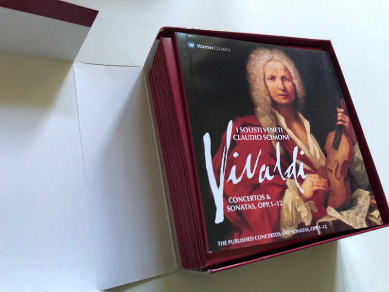 Concertos & Sonatas  I Solisti Veneti by SCIMONE, CLAUDIO  I SOLISTI VENETI  THE PUBLISHED CONCERTOS AND SONATAS, OPP, 1-12  DDDADD LC 04281  Audio CD (825646432028)