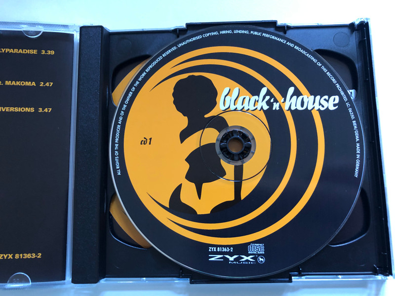 black'n'house  incl. sat-r-day, ian pooley, only paradise, isaac hayes, the underdog project, ...and more  2 CDs  Audio CD (090204971534)