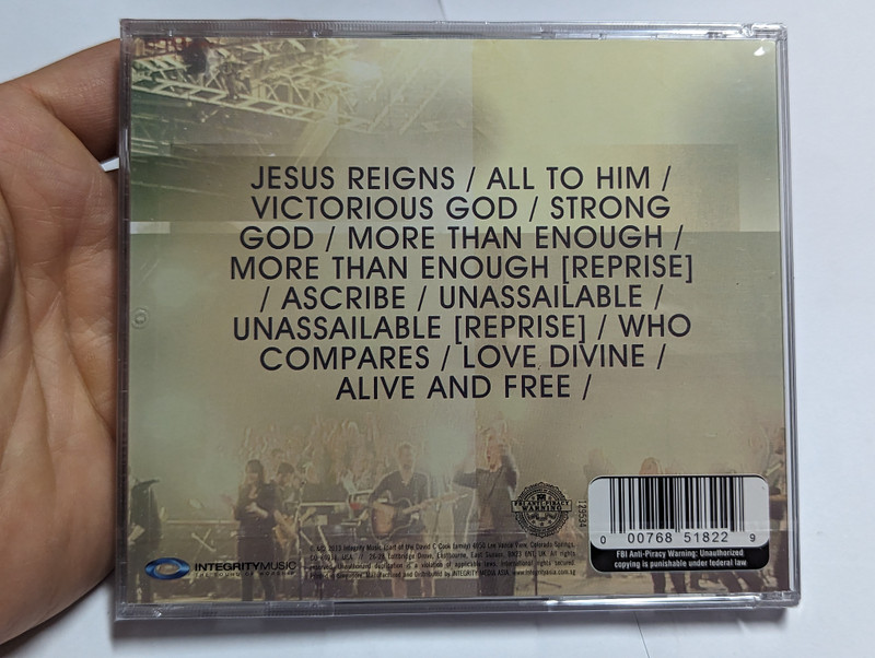 New Life Worship - Strong God / Live Worship From New Life Church / Integrity Music Audio CD 2013 / 51822