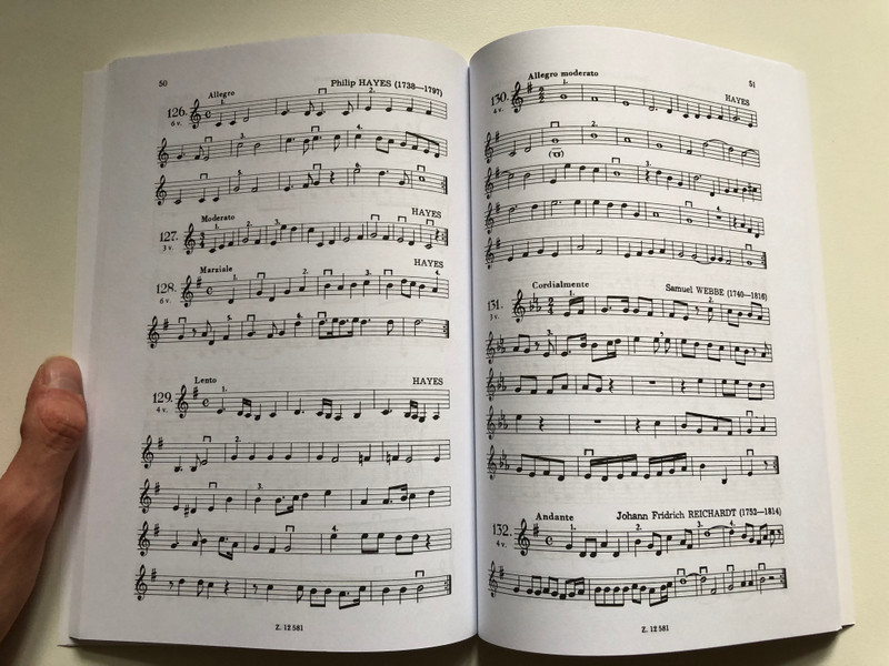 CLASSICAL CANONS without text / Handbook of Solfeggio / New edition edited by Agócsy László / Compiled and commentaries by Molnár Antal / sheet music (9790080125816)