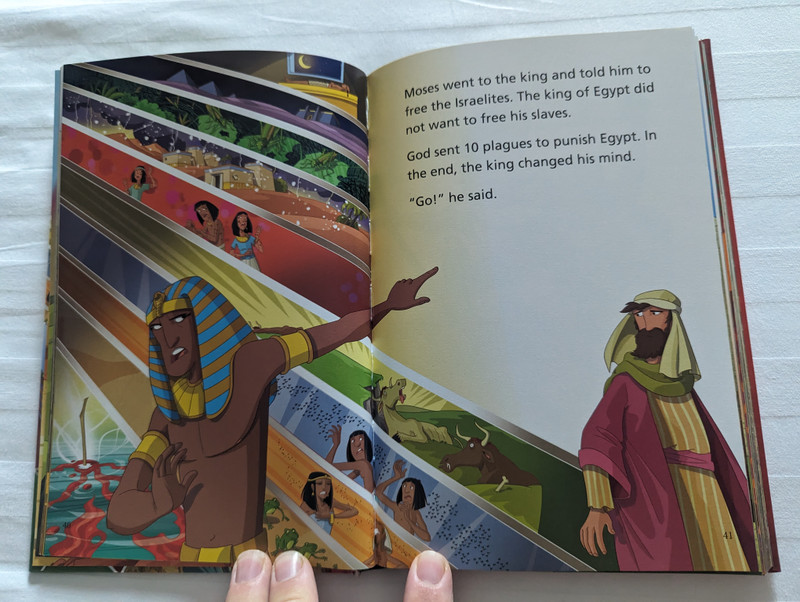 Easy to Read Bible / Practice your reading and learn the Bible / Suitable for first readers / Hardcover with foam (9788772032108)