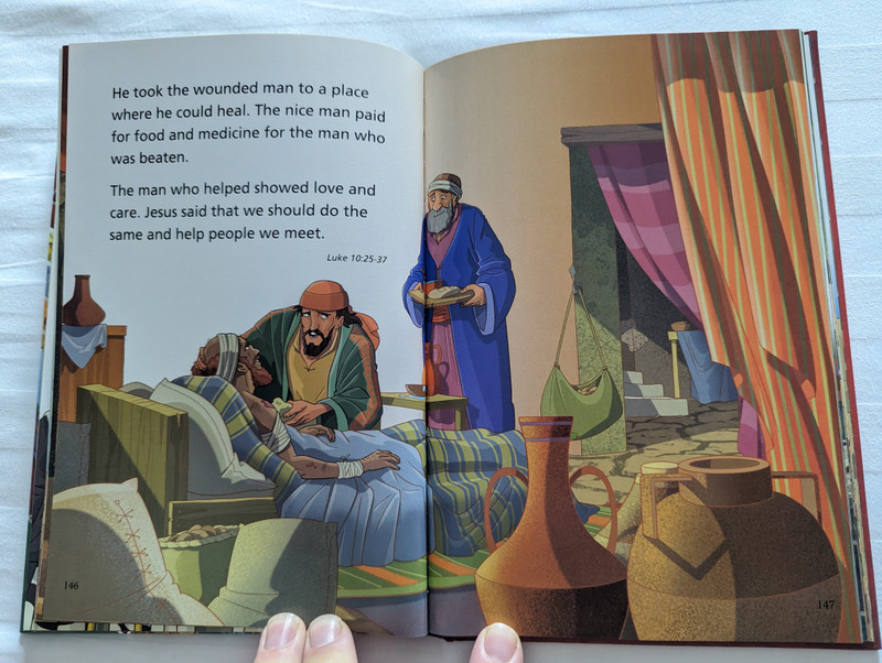 Easy to Read Bible / Practice your reading and learn the Bible / Suitable for first readers / Hardcover with foam (9788772032108)