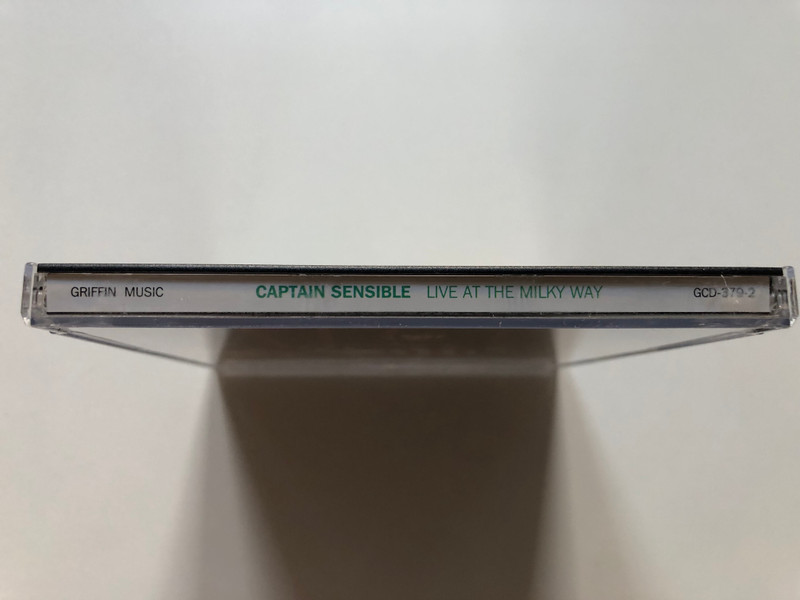 Captain Sensible – Live At The Milky Way / Griffin Music Audio CD 1995 / GCD-379-2