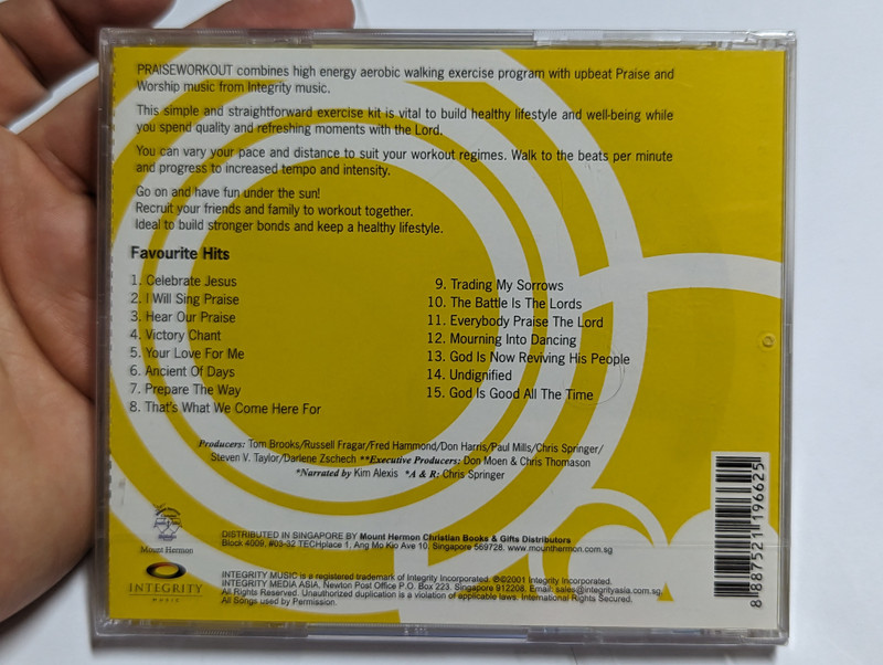 Praiseworkout with Kim Alexis - Victory Chant / Integrity Music Audio CD 2001 / 19662