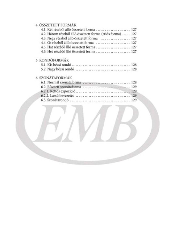 Balogh Máté Példatár Gárdonyi Zoltán Elemző formatanához  sheet music (9790080200940)
