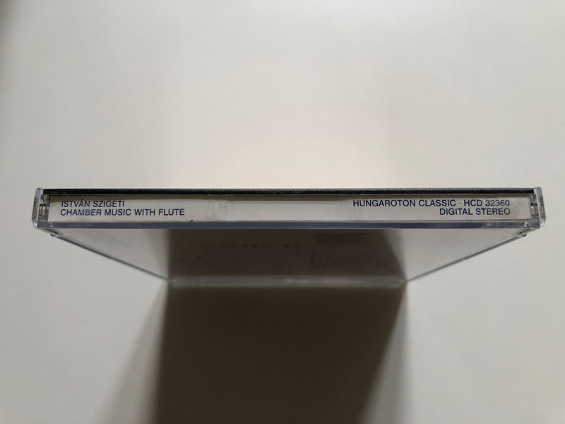 Istvan Szigeti: Chamber Music with Flute - Ritornelli; Why Not?; That's for You; Trio; Vari-jatekok; AD(ri)A; Triple Concerto; Breathlessness / Hungaroton Classic Audio CD 2005 Stereo / HCD 32360