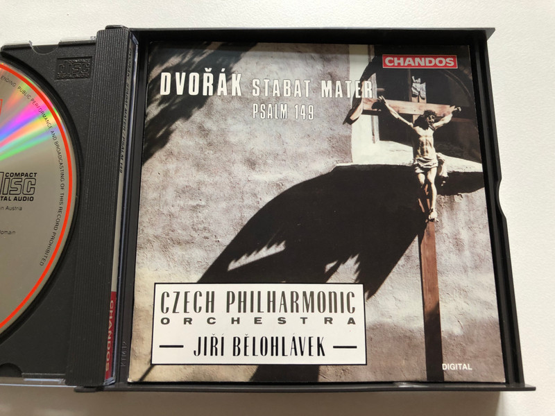 Dvořák - Stabat Mater; Psalm 149 - Czech Philharmonic Orchestra, Jiří Bělohlávek / Chandos 2x Audio CD 1991 / CHAN 8985/6