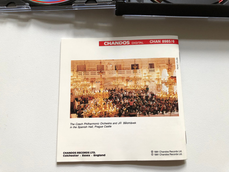 Dvořák - Stabat Mater; Psalm 149 - Czech Philharmonic Orchestra, Jiří Bělohlávek / Chandos 2x Audio CD 1991 / CHAN 8985/6