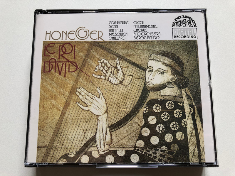 Honegger: Le Roi David - Eda-Pierre, Senn, Raffalli, Mesguich, Gaillard, Czech Philharmonic Chorus And Orchestra, Serge Baudo / Supraphon Audio CD 1988 Stereo, Box Set / 11 0132-2 231