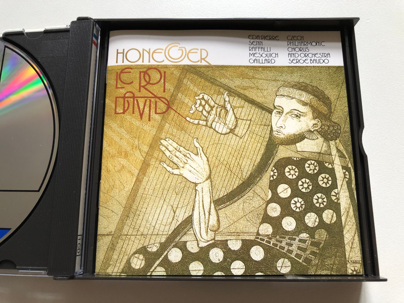Honegger: Le Roi David - Eda-Pierre, Senn, Raffalli, Mesguich, Gaillard, Czech Philharmonic Chorus And Orchestra, Serge Baudo / Supraphon Audio CD 1988 Stereo, Box Set / 11 0132-2 231